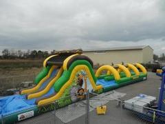 65 Foot Jungle Run Slip-n-Slide Combo 65 Foot Jungle Run Slip-n-Slide Combo