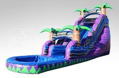 18 Foot Purple Paradise Water Slide 18 Foot Purple Paradise Water Slide