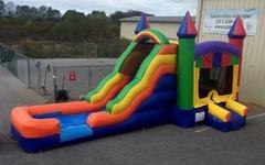 Rainbow Castle Water Slide Rainbow Castle Water Slide