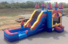 Circus Castle Water Slide Circus Castle Water Slide
